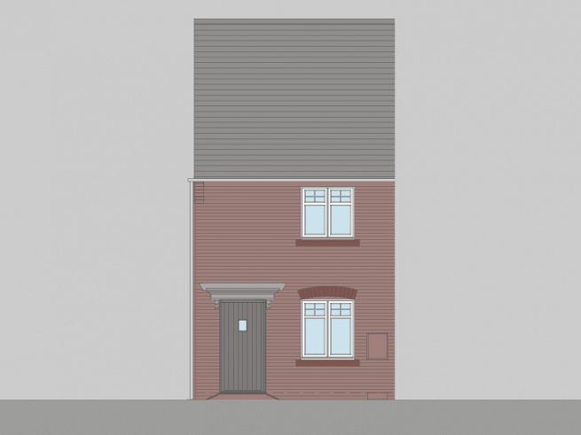 2 bedroom house - artist's impression subject to change